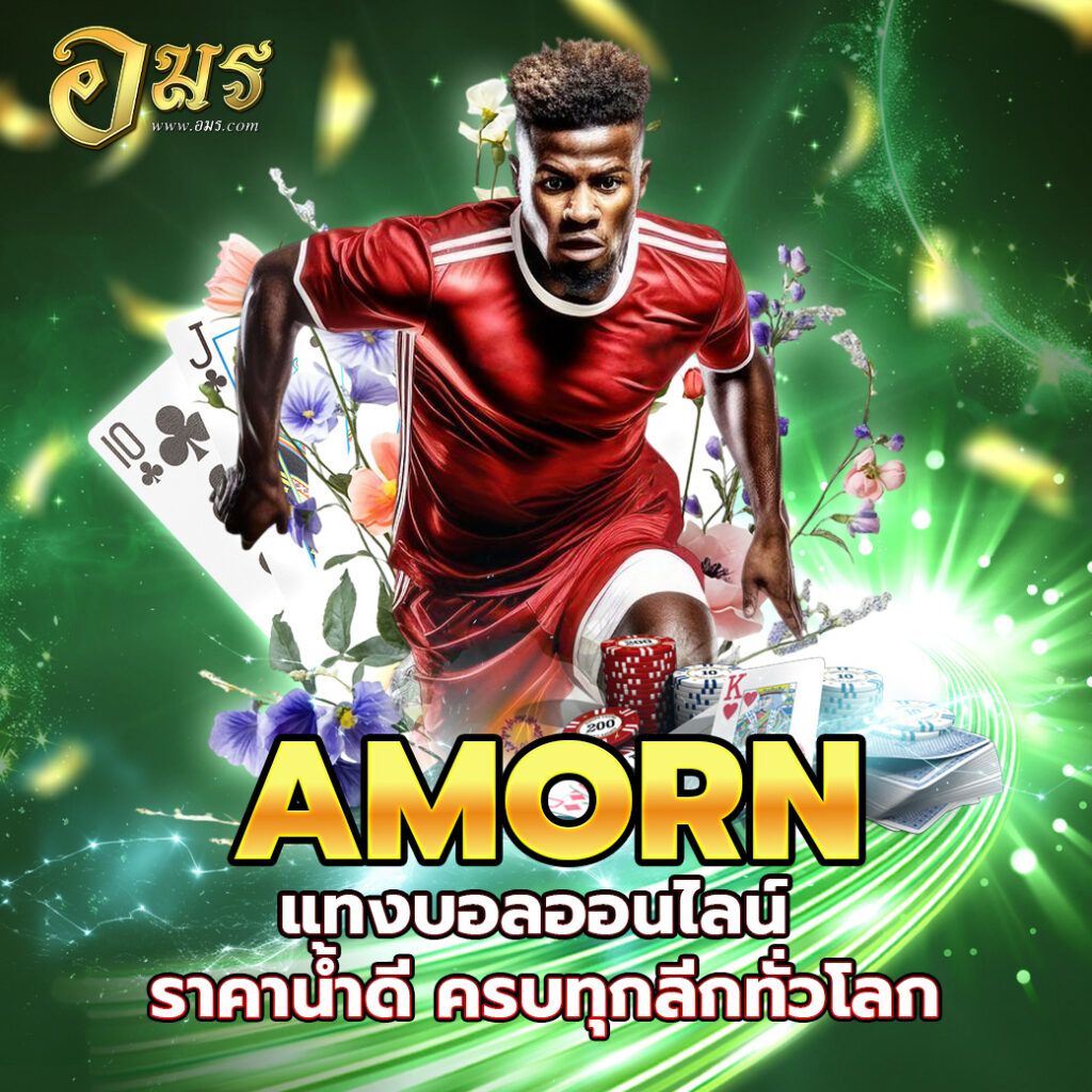 AMORN แทงบอลออนไลน์ ราคาน้ำดี ครบทุกลีกทั่วโลก