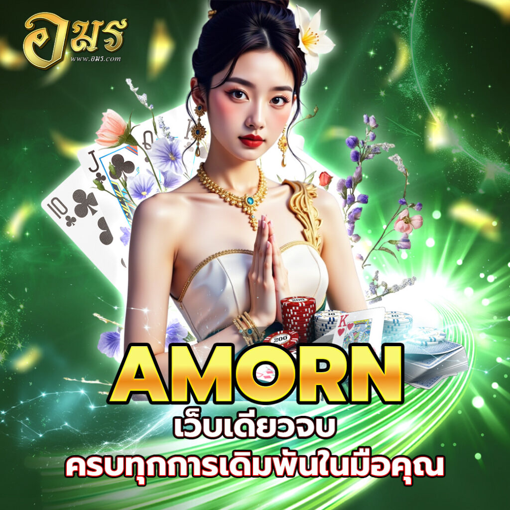 AMORN เว็บเดียวจบ ครบทุกการเดิมพันในมือคุณ