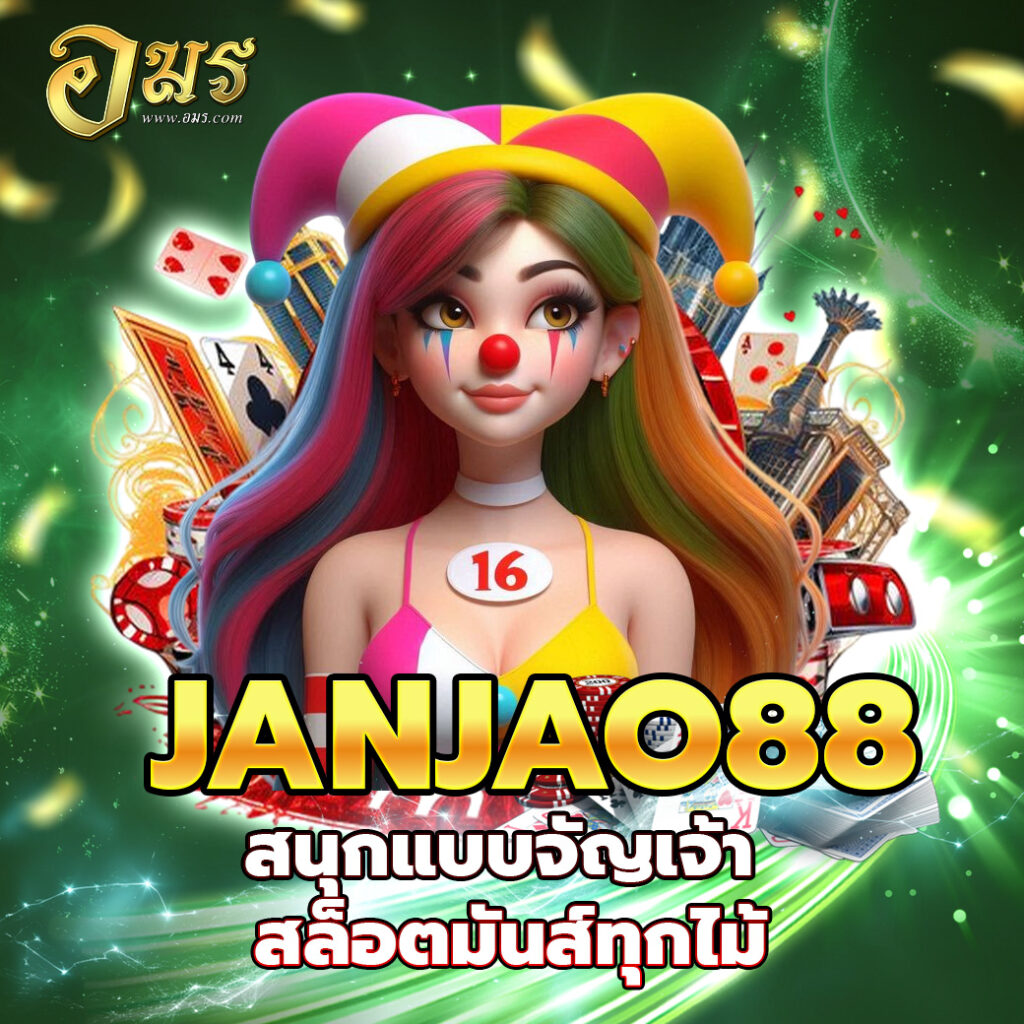 JANJAO88 สนุกแบบจัญเจ้า สล็อตมันส์ทุกไม้