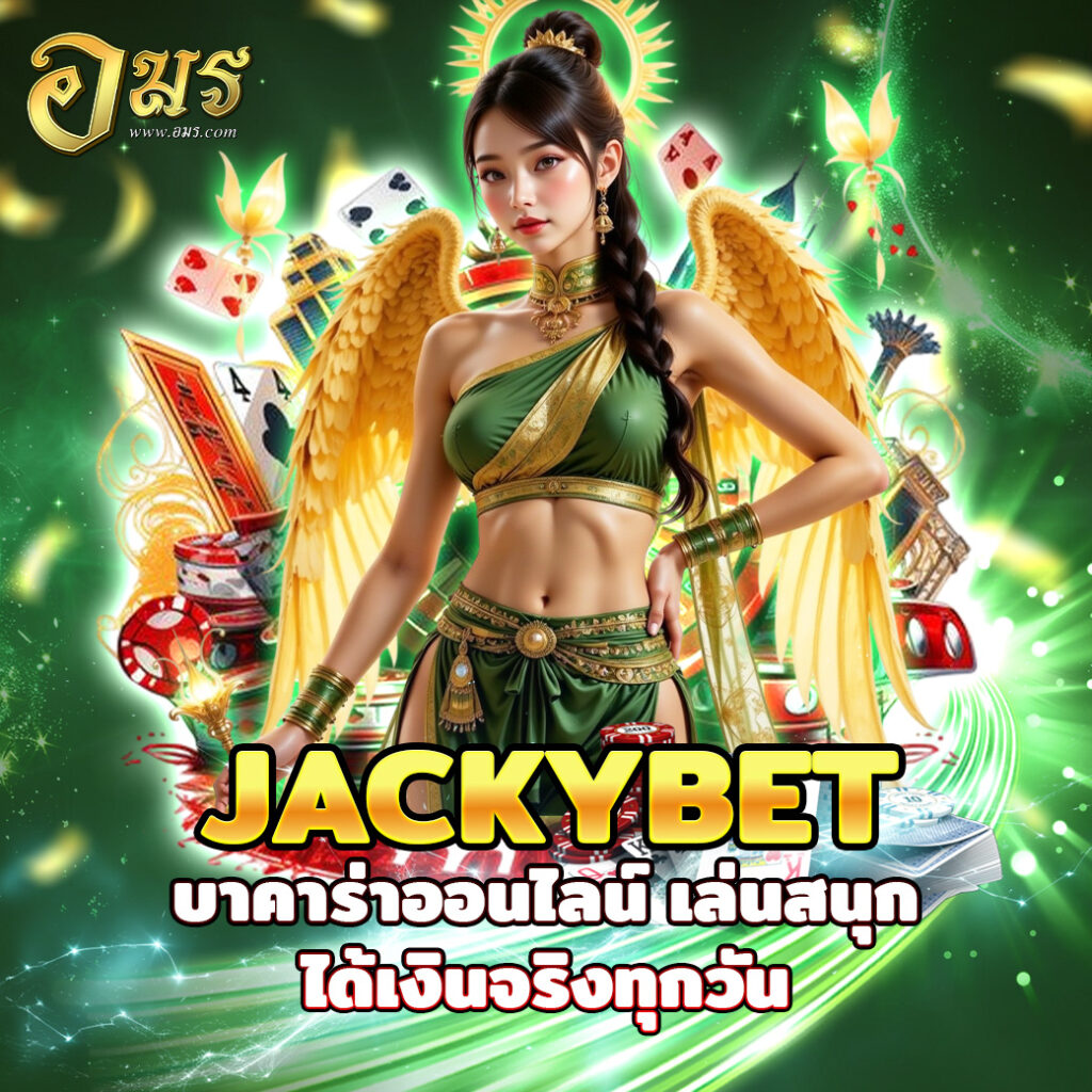 JACKYBET บาคาร่าออนไลน์ เล่นสนุก ได้เงินจริงทุกวัน
