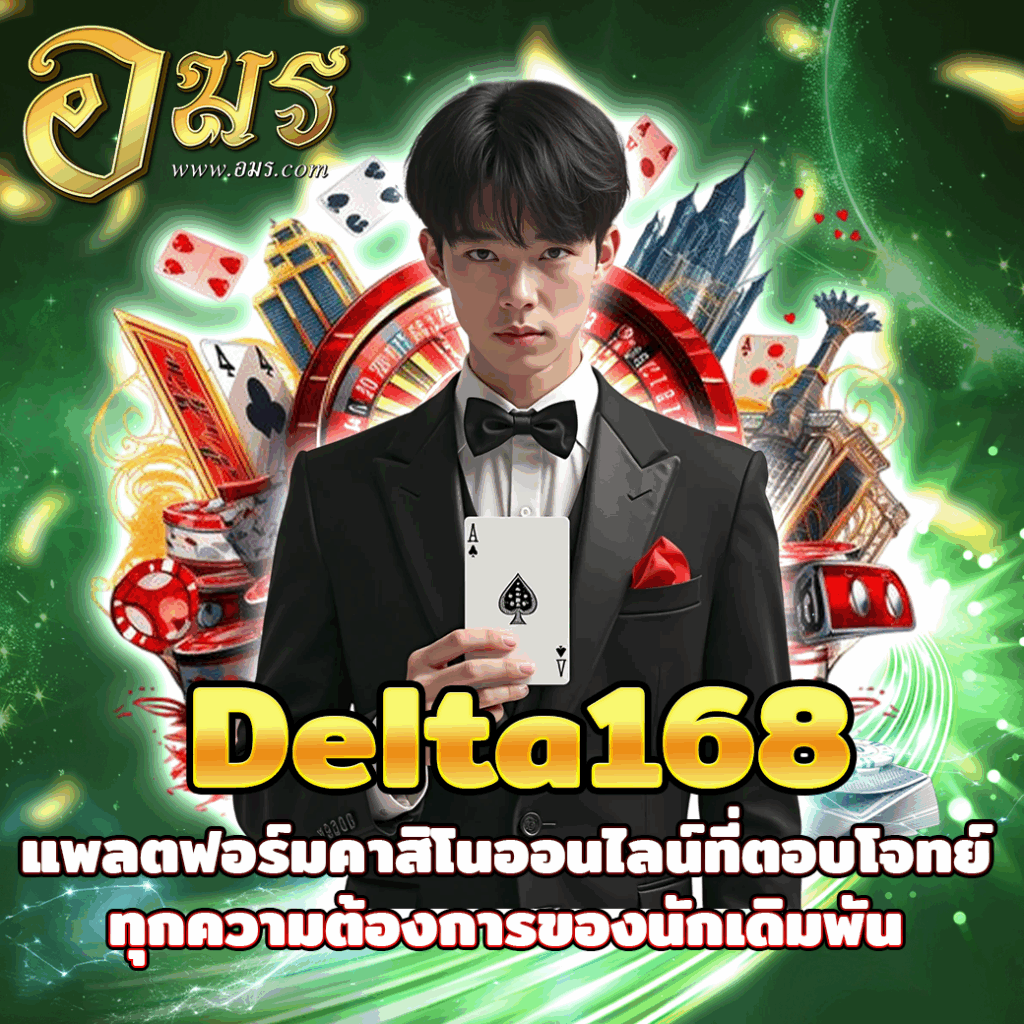 Delta168 แพลตฟอร์มคาสิโนออนไลน์ที่ตอบโจทย์ทุกความต้องการของนักเดิมพัน