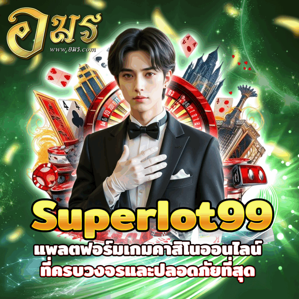 Superlot99 แพลตฟอร์มเกมคาสิโนออนไลน์ที่ครบวงจรและปลอดภัยที่สุด
