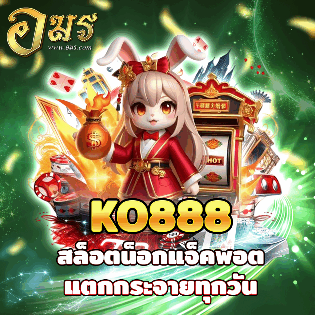 KO888 สล็อตน็อกแจ็คพอต แตกกระจายทุกวัน