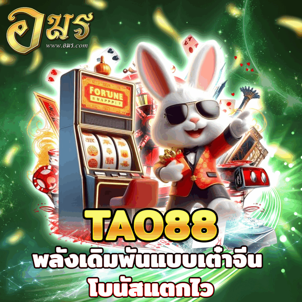TAO88 พลังเดิมพันแบบเต๋าจีน โบนัสแตกไว